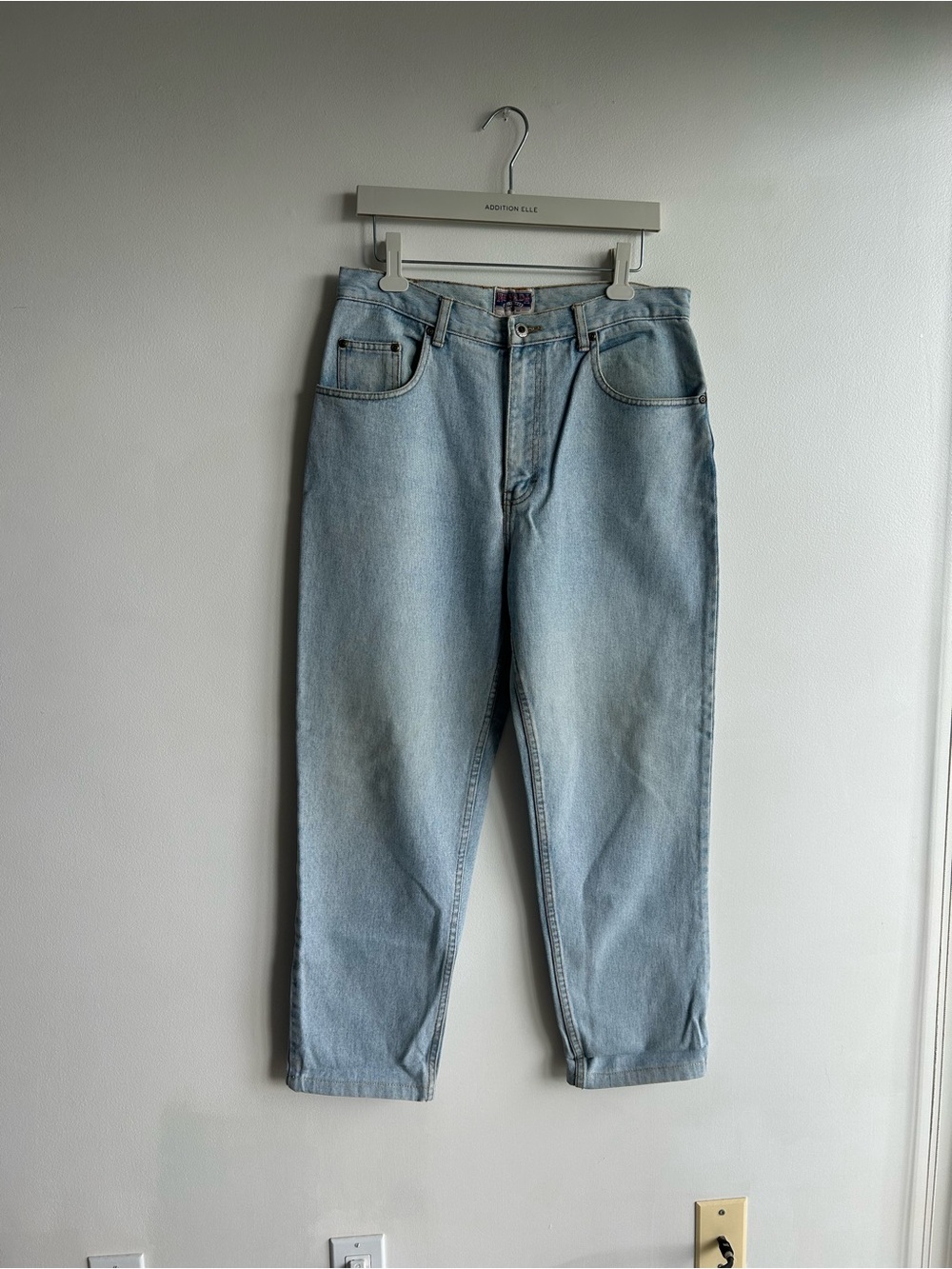 Vintage Light Blue Straight Leg Jeans